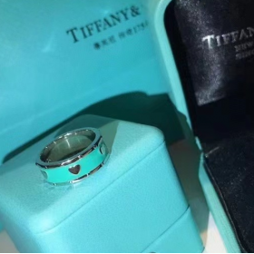 2024 Tiffany Love Heart Rings 18K Platinum 