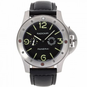 Panerai Radiomir 8 Days Automatic Movement with Black Dial and strap